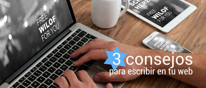 escribir para web