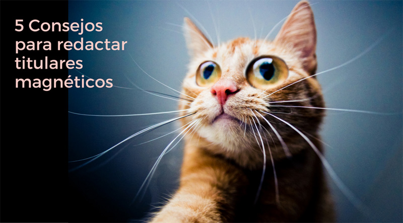 como escribir titulares